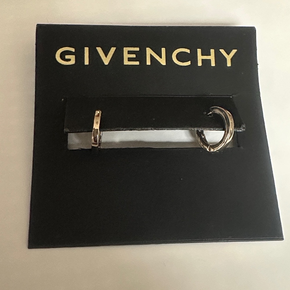 Givenchy Gold-Tone Huggy Hoop Earrings
